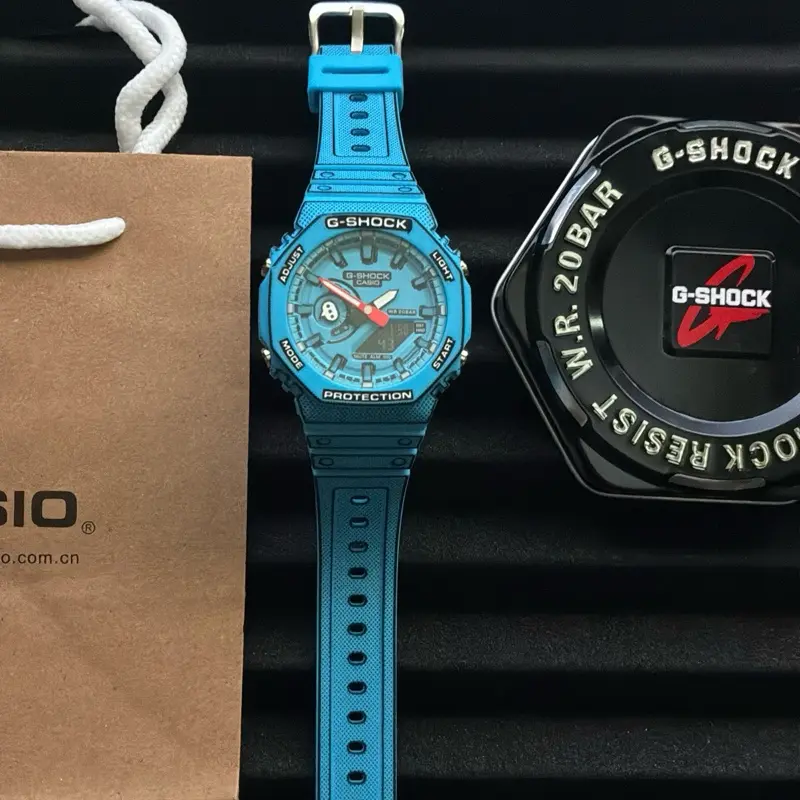 Casio G-Shock GA-2100 Analog-Digital Watch, Water-Resistant Sports Watch for Men