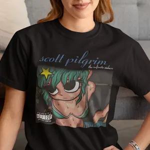 Scott Deft0n.e$ Pilgrim Shirt, Rock Band Parody Sweater, Comic Book Lover Hoodie