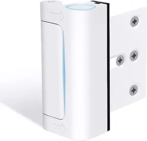 Door Reinforcement Lock Withstands 800lbs of Force Prevents Unauthorized Entry, Add a Door Security Lock for Home Safety & Privacy