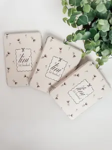 Tini Bit Booked Kindle Case - Clear Back Flip Cover for E-Reader Protection & Style - Essential Kindle Accessories for Enhanced Functionality - Device