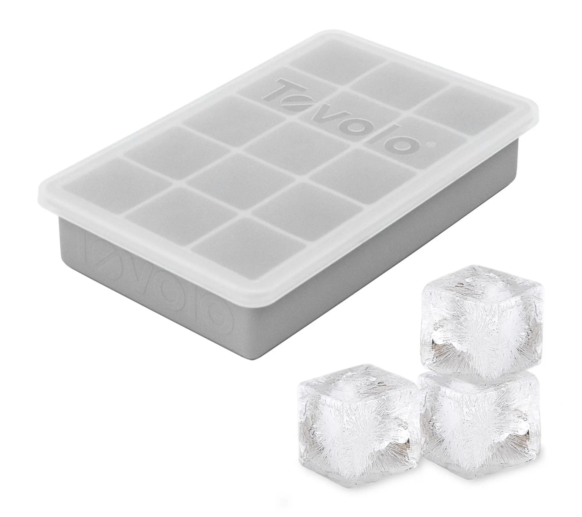 Tovolo Perfect Cube Ice Tray with Lid