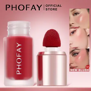 All-Day Liquid Blush | Lightweight Matte Formula | Buildable Ultra-Blendable | Natural Dewy Finish | Flawless Cosmetic for Daily Use