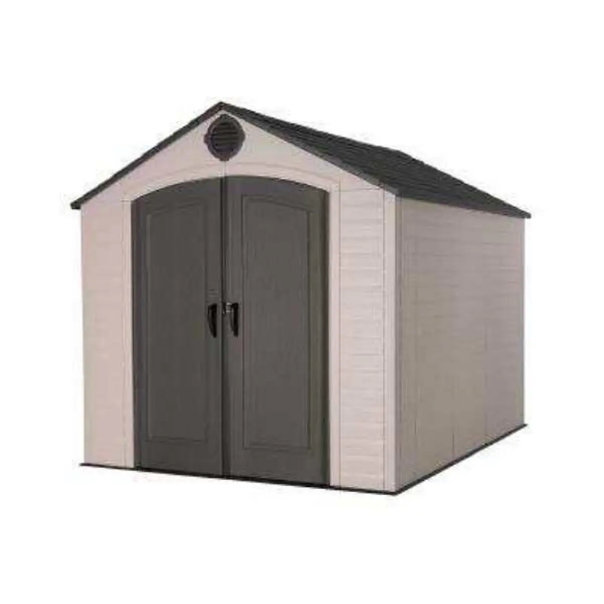 Lifetime LFT60371 8x10ft Size Outdoor Storage Shed, Home Improvement & Garden Building Supply