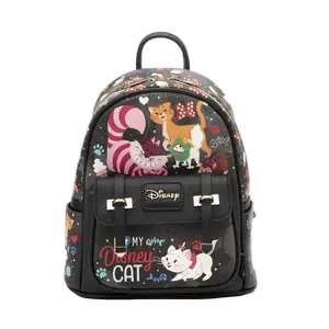 WondaPop Cats 11" Vegan Leather Fashion Mini Backpack