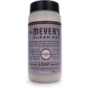 MRS. MEYER'S CLEAN DAY Laundry Booster, Pair with Liquid Laundry Detergent or Detergent Pods, Lavender, 18 oz