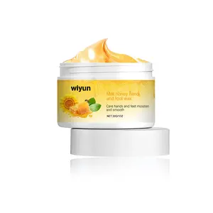Wiyun Milk And Honey Pulls The Hand And Foot Mask, Gently Cleans Dead Skin, Restores Moisture And Nourishes Delicate Hands And Feet Skin