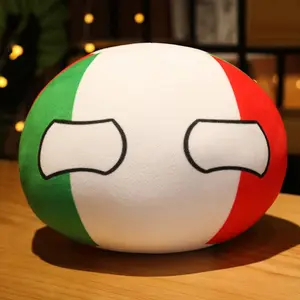 Hot  10/30/50cm Polandball Country Ball Toy Plush Pendant Plush Doll Countryball Ussr Usa France Russia Uk Japan Germany  Italy