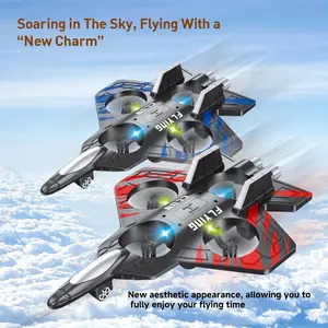 Foam Drone for Kids, Crash Proof RC Airplane Toy, Flexible & Non-Breakable Glider, Cool Gift for Boys Girls