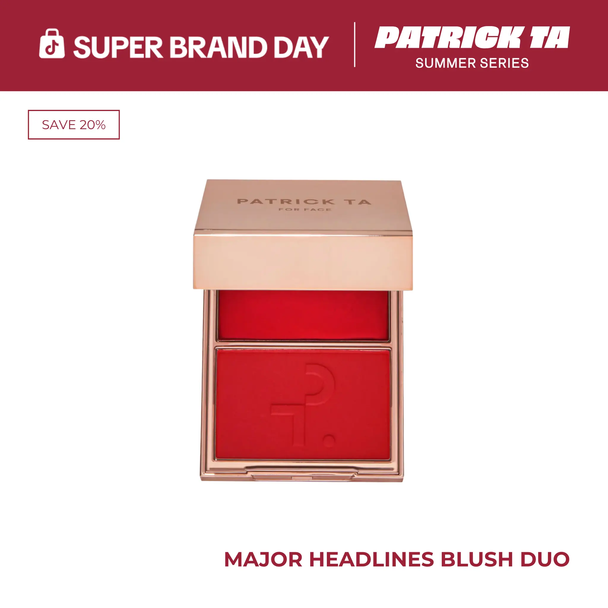 Major Headlines Double-Take Crème & Powder Blush Duo