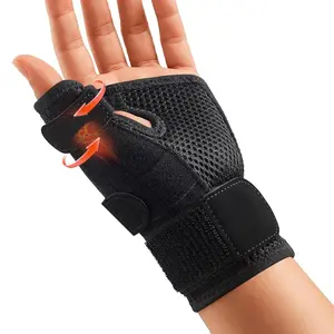 Thumb Splint Brace for Arthritis, Tendonitis & Carpal Tunnel Pain Relief, Adjustable Comfortable Design for Both Hands, Support