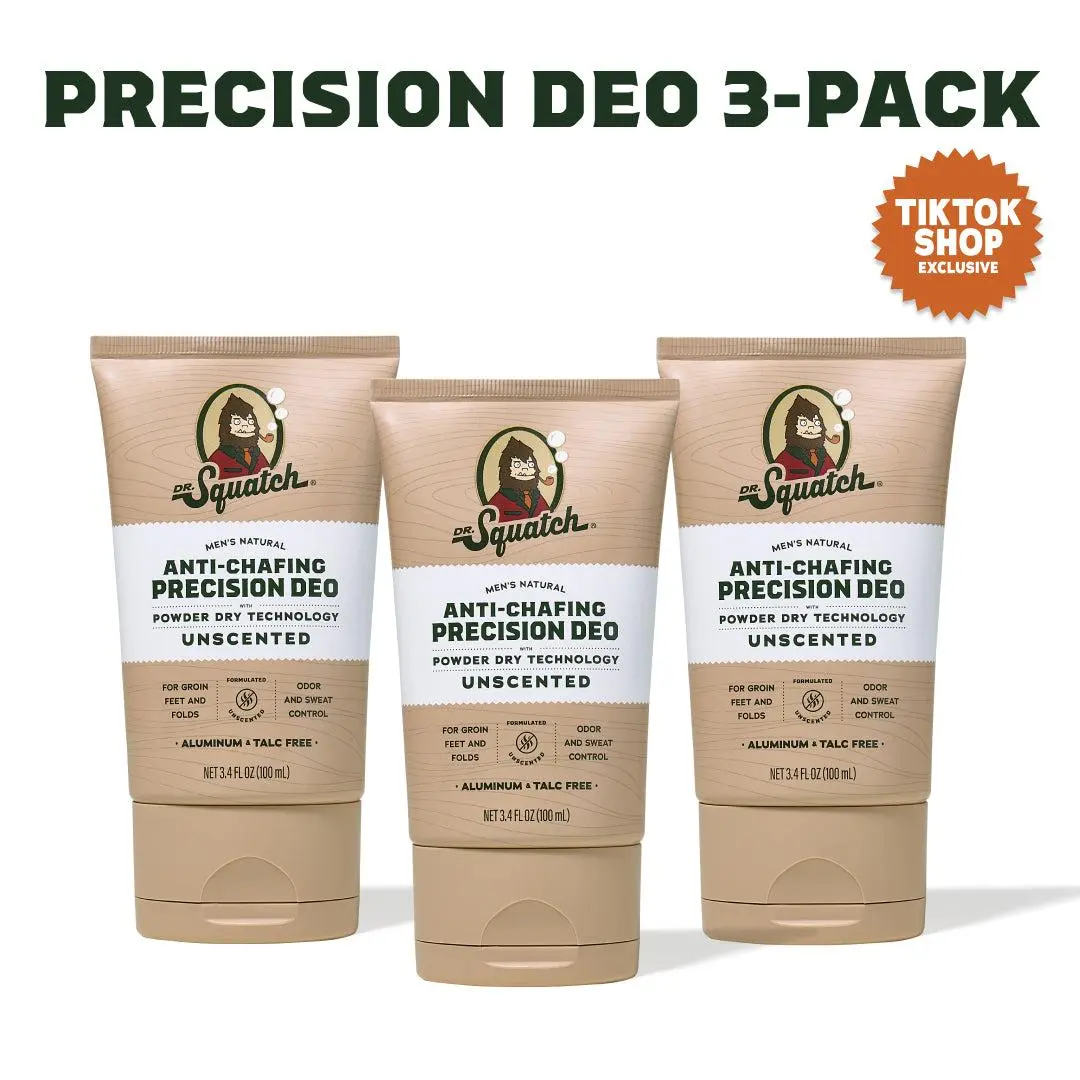 Precision Deo Fragrance Free - 3-Pack