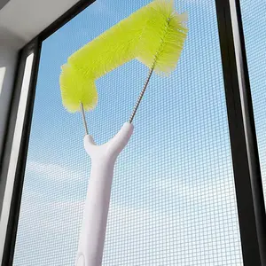 Air Conditioner Cleaning Brush - Crevice Cleaning Tool | Bendable Fan Duster | Extendable Vent Cleaner Brush | Portable Tool for Household AC Vent Indoor Dusting Shutter Sofa Air Conditioner Fan