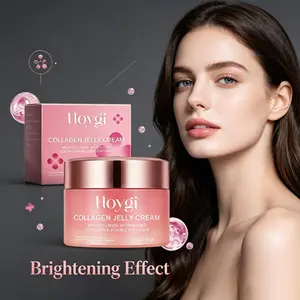Hoygi Gentle Collagen Facial Jelly Gel, Lightweight Non-Sticky Texture, Deep Hydration Moisturizer, Deep Moisturizing Repair, Boost Skin Plumpness, Soften Dry Skin, Brighten Dull Skin, All Skin Types Daily Skin Repair Gel, Face Care Products