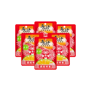 WUJIANG 【Value Pack】Light & Crispy Zhacai Pickled Mustard - 6 Packs* 2.82oz