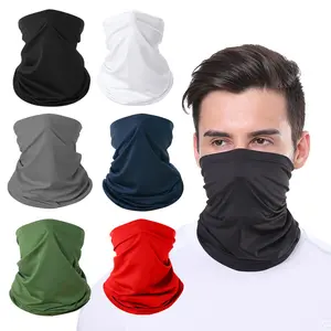 Summer Outdoor UV Protection Scarf Quick Dry Multi-functional Magic Headband Cycling Mask Sports Breathable Neck Gaiter for Men Women