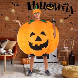 Halloween Inflatable Pumpkin Costume for Adults, Perfect Halloween Party, Fun and Spooky Adult Halloween Clothing
