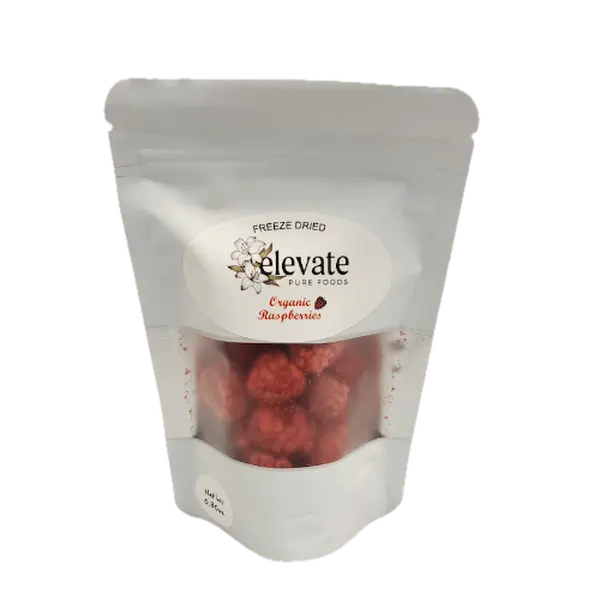 Organic Raspberries Fruit Dried Natural Snack Dry
