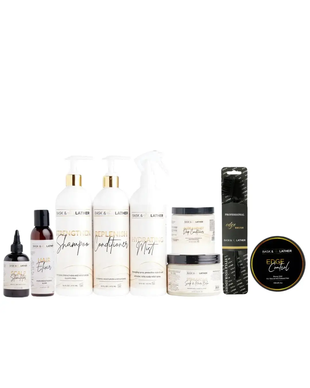 XL Plus Growth & Style Bundle + Free Edge Brush