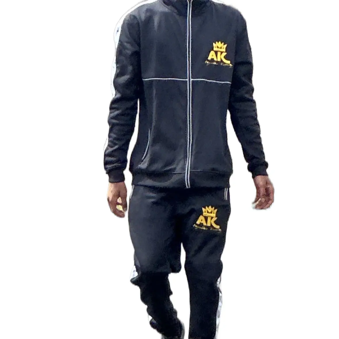 Pyrrhic victory unisex refictive jumpsuit zipper pockets Reflective Pants