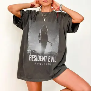 Leon S. Kennedy Resident Evil 9 Requiem Comfort Colors Shirt, Biohazard Tee, Game Horror