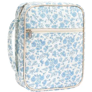 Large Bible Cover Case for Women Bag,Bible Storage Bags with Zipper Pocket and Handle