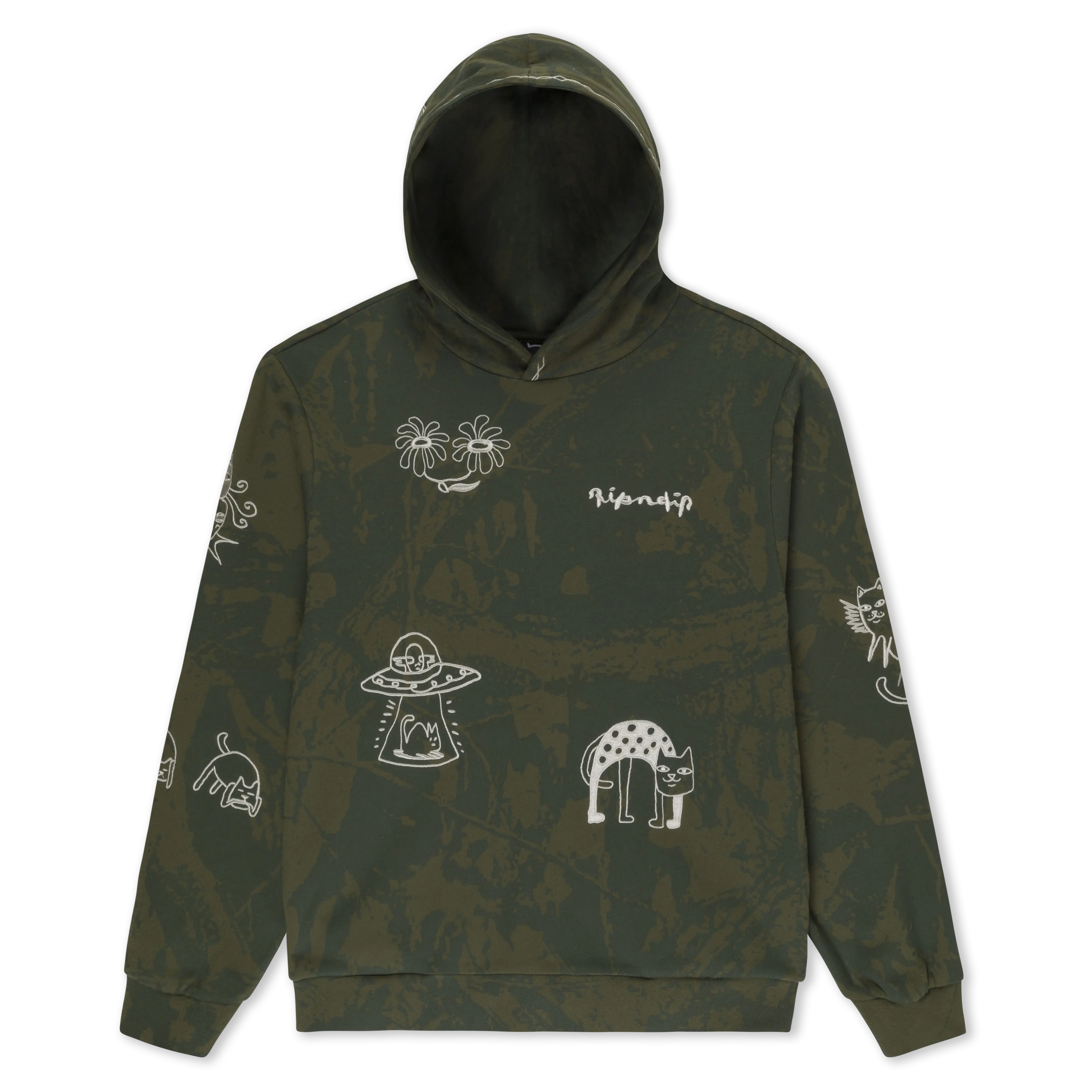 Blonded Hoodie (Forest Camo)