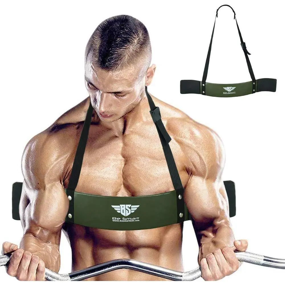 Arm Blaster for Biceps & Triceps Dumbbells & Barbells Curls  Builder Bicep Isolator for Big Arms Bodybuilding & Weight Lifting Support for Strength &  Gains by Be