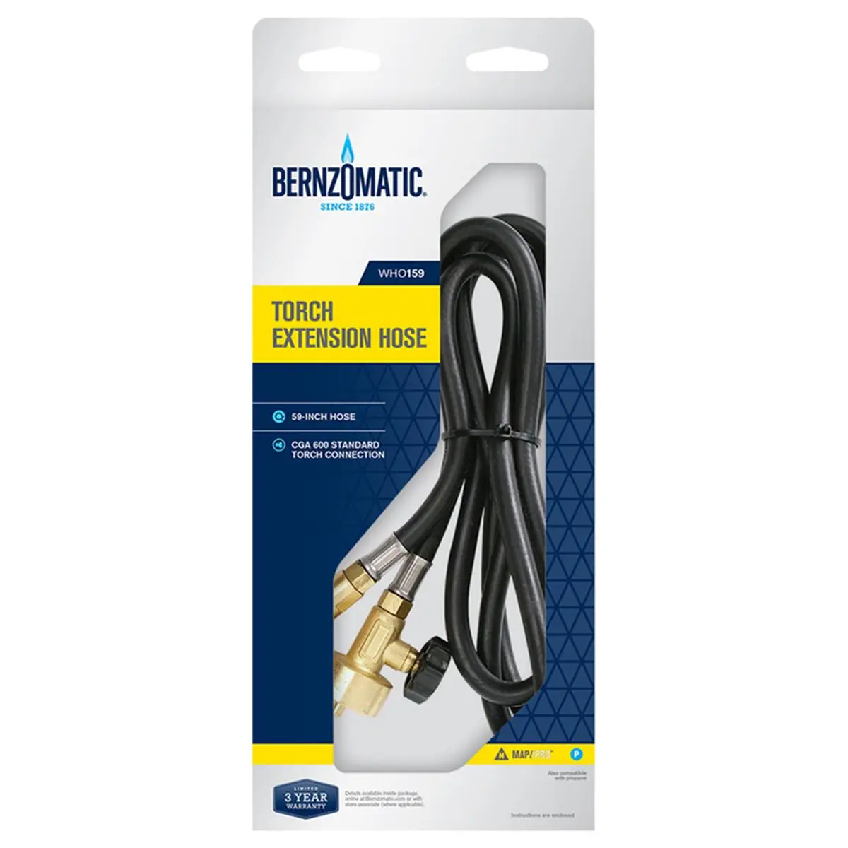 Bernzomatic Hose Extension Kit - Durable High-Quality Construction, Modern Design for Watersports, Boat Plumbing, Household Needs