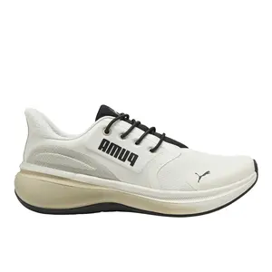 PUMA Mens Softride Exo Shift Lace Up Sneakers Shoes Casual - Off White
