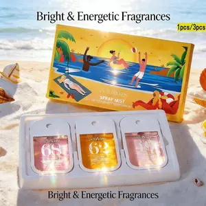 Valentine's Day Gift for Her, Victoria Key Alcohol-Free Floral Scents Perfume Card, No.4 & No.6 Scent Mists, Long-Lasting Floral Fruity Fragrance, Purse-Size Romance, Spray Perfume