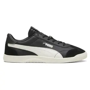 PUMA Mens Club 5V5 Suede Lace Up Sneakers Shoes Casual - Black