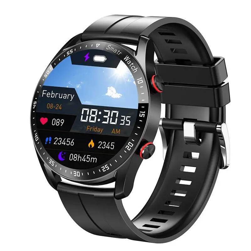 2026 New Classic Smart Watch for Men - Wearable Device with ECG-PPG Monitoring, HD Screen, Bluetooth Call, GPS Tracker, Heart Rate Monitor, IP68 Waterproof, Android Compatible, Multi Sports Functionality