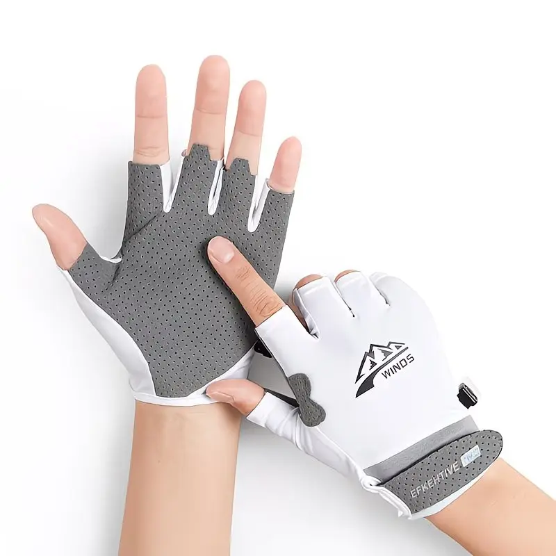 [Breathable Fishing Gloves] Breathable Pair of Sports Gloves for Fishing, Outdoor Fishing Gear Accessories | Suitable for Both Men and Women