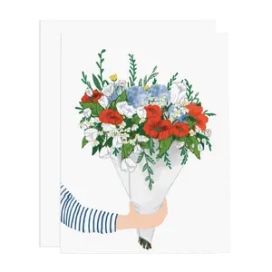 Summer Bouquet Greeting Card