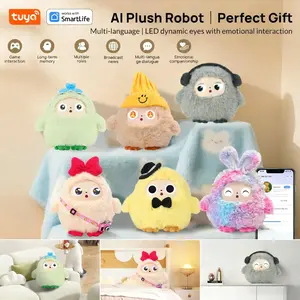 AI Plush Toy with Chatting, Storytelling, and Educational Features Soft Smooth Fur High Collectible Value Powered by OpenAI's Advanced Model Perfect Christmas Gift
