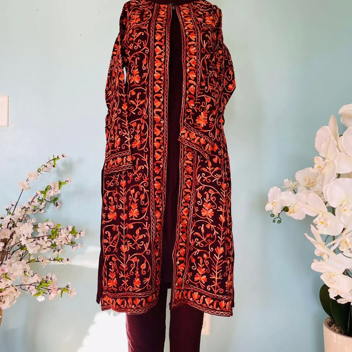Readymade woolen kurta set