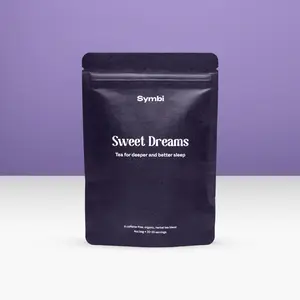 Sweet Dreams Tea Blend, 2oz | Improve Sleep Quality & Supports Brain Restoration | 100% Organic & Caffeine-Free, No Additives or Sweeteners | Symbi