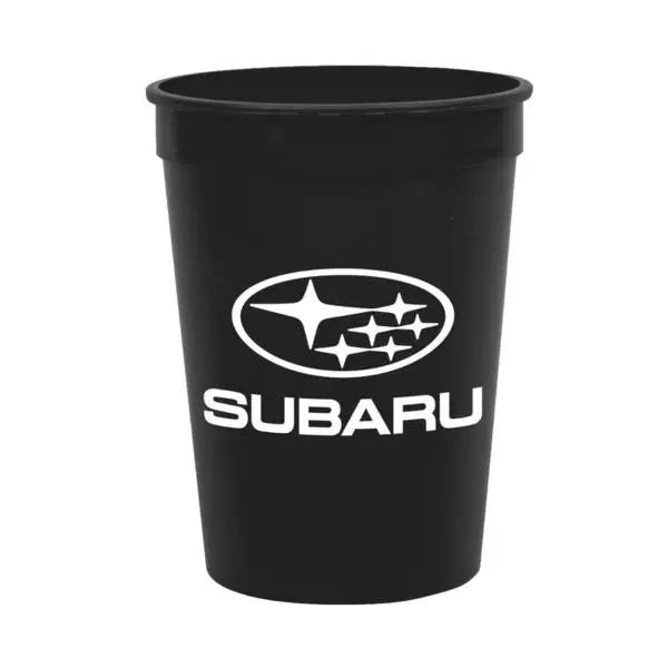 Subaru 12 oz. Stadium Cup black new Drinkware Reusable