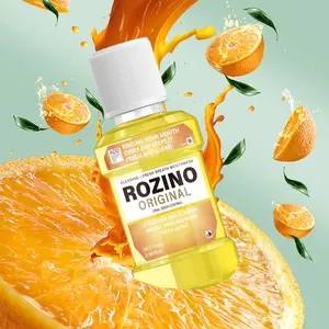 【Ten pack at a better price】Rozino Original Fresh Breath Mouthwash - Daily Oral Rinsefor a Fresher Cleaner Mouth with Cool Mint Flavor Kills 99%of Germs 100ml
