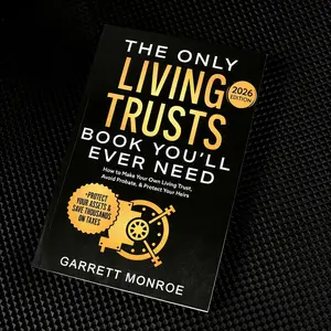 How to Create Your Own Living Trust Book, Trust Creation, Basic Estate Planning Guide, Comprehensive Step-By-Step Instructions, Protect Assets