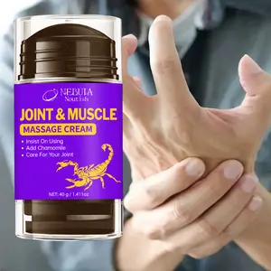 40g Chamomile Massage Stick, Firming & Soothing, Joint Care Cream, Muscle Recovery Balm, Rich in Chamomile Aloe Coconut Oil, Sensitive Skin, Travel Size