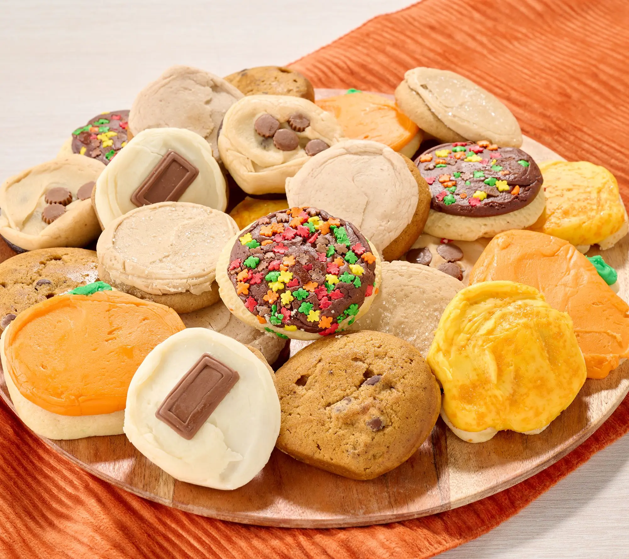 Cheryl's 24 Piece Fall Flavors of the Season Cookie Cheryl's 24 Piece Fall Flavors of the Season Cookie