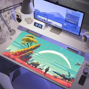 N-No Man's Sky Mouse Pad Mousepad Anime Mousepad Large Gaming LockEdge Thickened Computer Keyboard Table Desk Mat