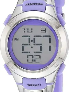 Armitron Sport Women's 45/7012 Digital Chronograph Resin Strap Watch