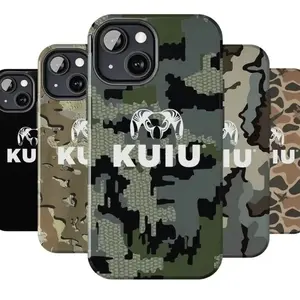 Kuiu Pattern Hunting Camouflage Themed Phone Case Premium Texture, Anti-Drop, Anti-Fingerprint For IPhone 17-11, Pro Max, Pro Plus, and Samsung S26-22 Protection Safety