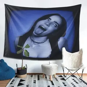 Billie Inspired Design Tapestry - Perfect Gift for All Occasions, Premium Printed Wall Hanging for Living Room, Bedroom, Office Decor & Party Decoration tiktokshopspringglowup