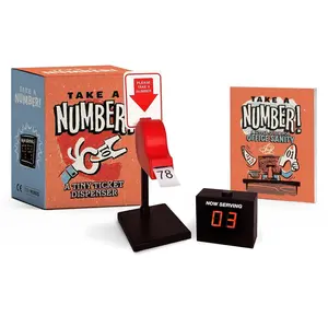 Take a Number! – Fun Mini Ticket Machine for Gag Gifts & Office Decor (RP Minis)