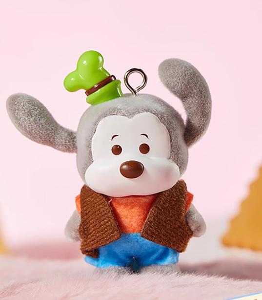 Disney Mickey Mouse Family Cha cha Series Blind Box Keychain，Soft Plush Keychain Bag Accessory For Girls Women Fans, Collectible，Pendant Gift,Unbox Mickey, Minnie, Donald & More Cute Pals