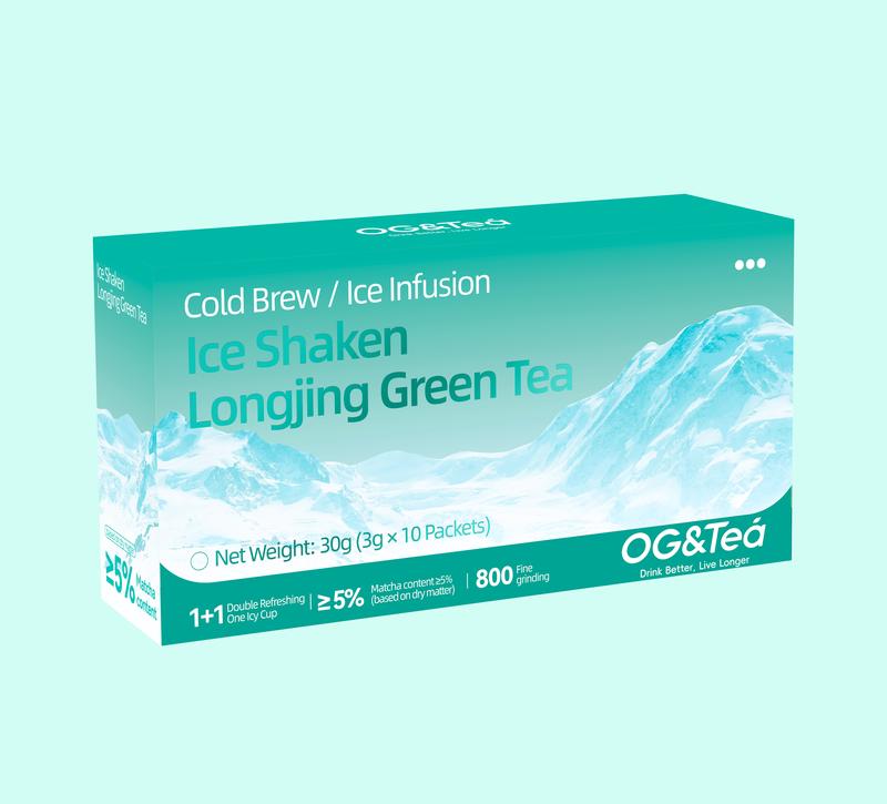 Cold-brewed Iced Longjing Tea - Summer Green Tea, 1 Carton 30g (3g×10packs) Cold-brewed Iced Longjing Tea - Summer Green Tea, 1 Carton 30g (3g×10packs)