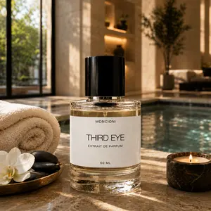 Moncioni Third Eye Extrait de Parfum - Unisex Luxury Fragrance with Saffron, Cardamom, Orris - Long-Lasting Designer-Inspired Niche Perfume Gift